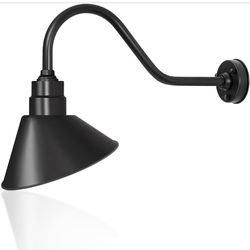 Brand new 10-Inch Classic Outdoor Gooseneck Barn Light with Extended Arm Design