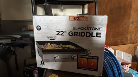 New in box Blackstone 22" Griddle with Rear Grease