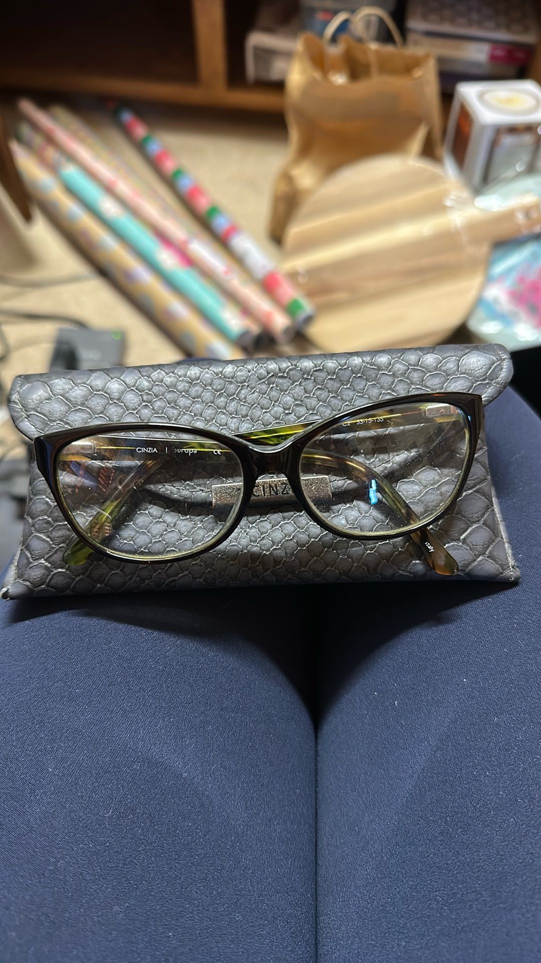 Eyeglass Frames With Case Cinzia Brand