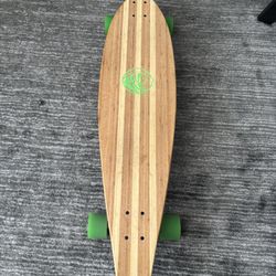 White Wave Longboard 