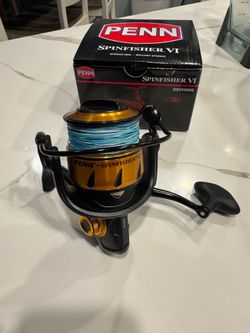 ‼️Penn Spinfishier VI 4500 ready to go like new. Salt water fishing reel.