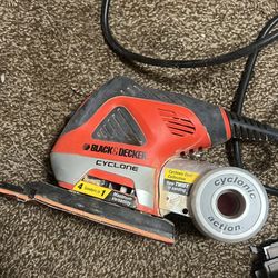 Black And Decker Cyclone Sander 