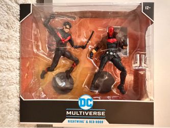 DC Multiverse McFarlane Nightwing and Redhood Two Pack