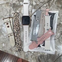 Apple Watch SE Rose gold + 10 Wrist Bands