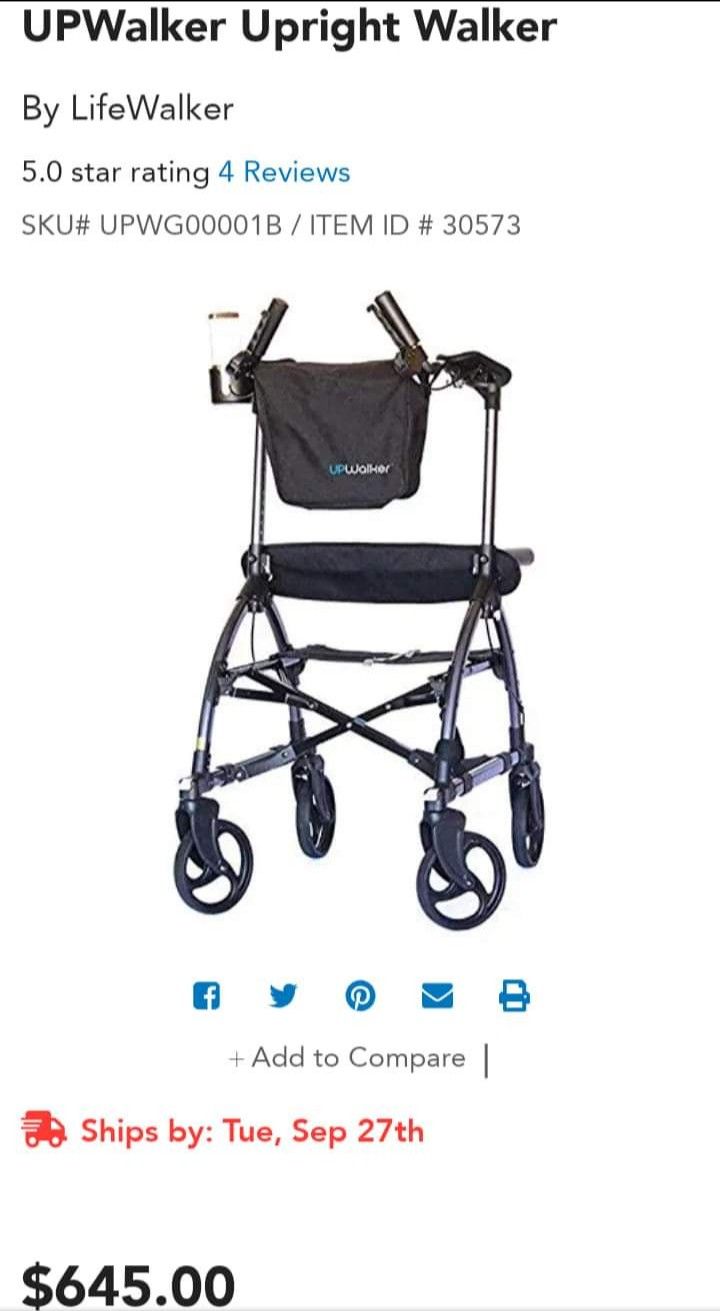 Upwalker Upright Walker