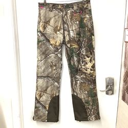 Real Tree Women’s Large Hunting Lined Camo Pants 