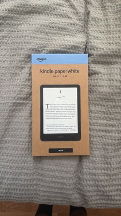 Amazon Kindle Paperwhite 12th Gen 7in 16GB Black