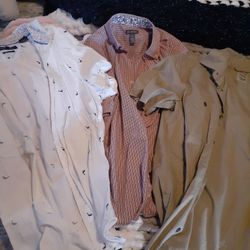 Men Dressy Shirts Small