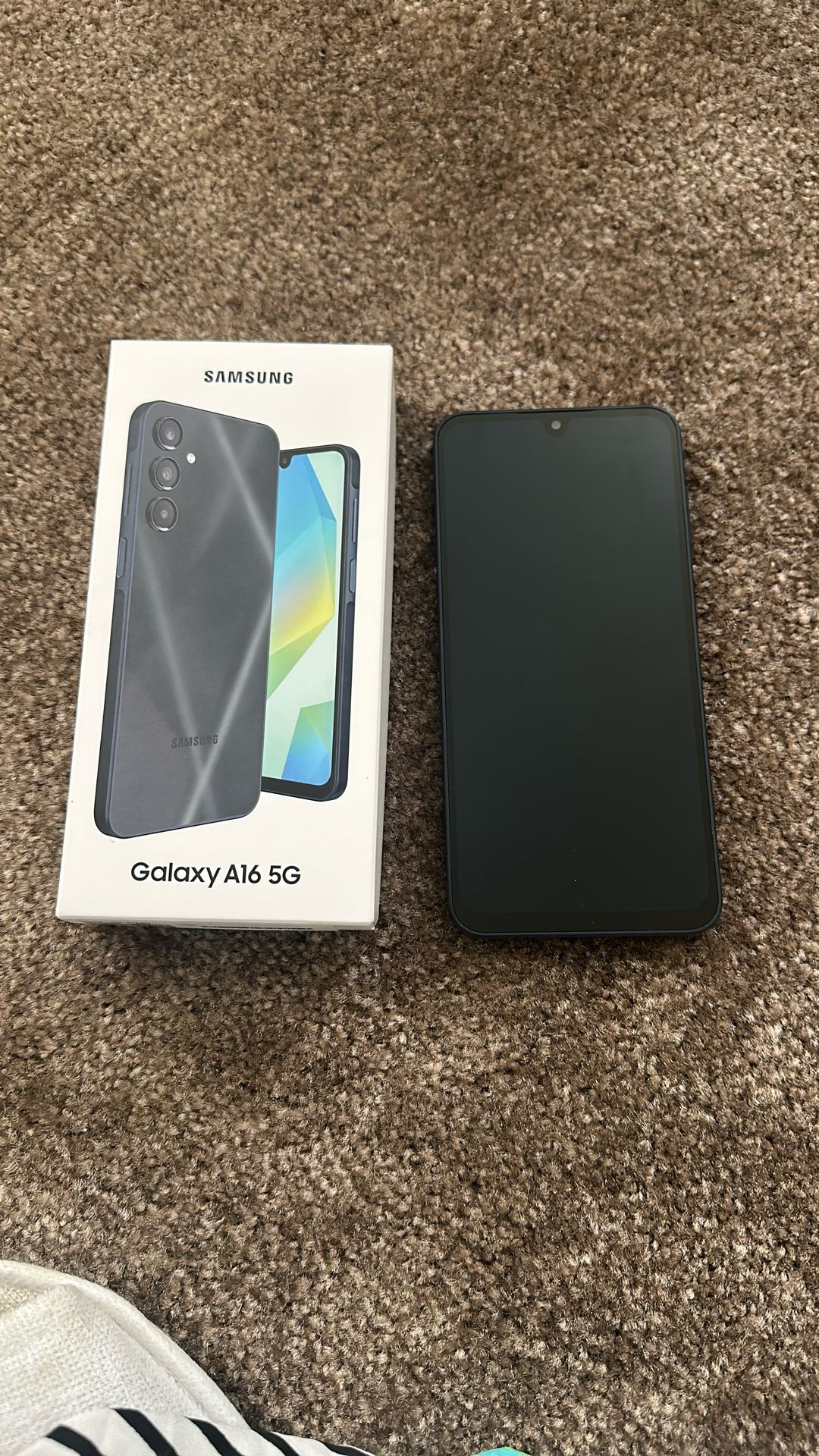 Samsung Galaxy A16 5G 128GB Blue Black Smartphone