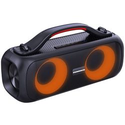 Speaker H15 300W Bluetooth IPX5 Boombox with LED Lighting 2.0 Channel Sound, brand new