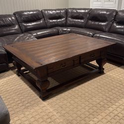 WOODEN COFFEE TABLE