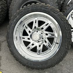 22x10 FORGIATO WHEELS  6x139 CHEVY PATTERN 