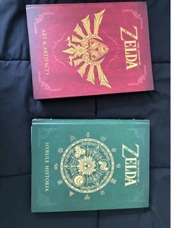 Legend of Zelda Hardcover Book Set: Hyrule Historia + Art & Artifacts