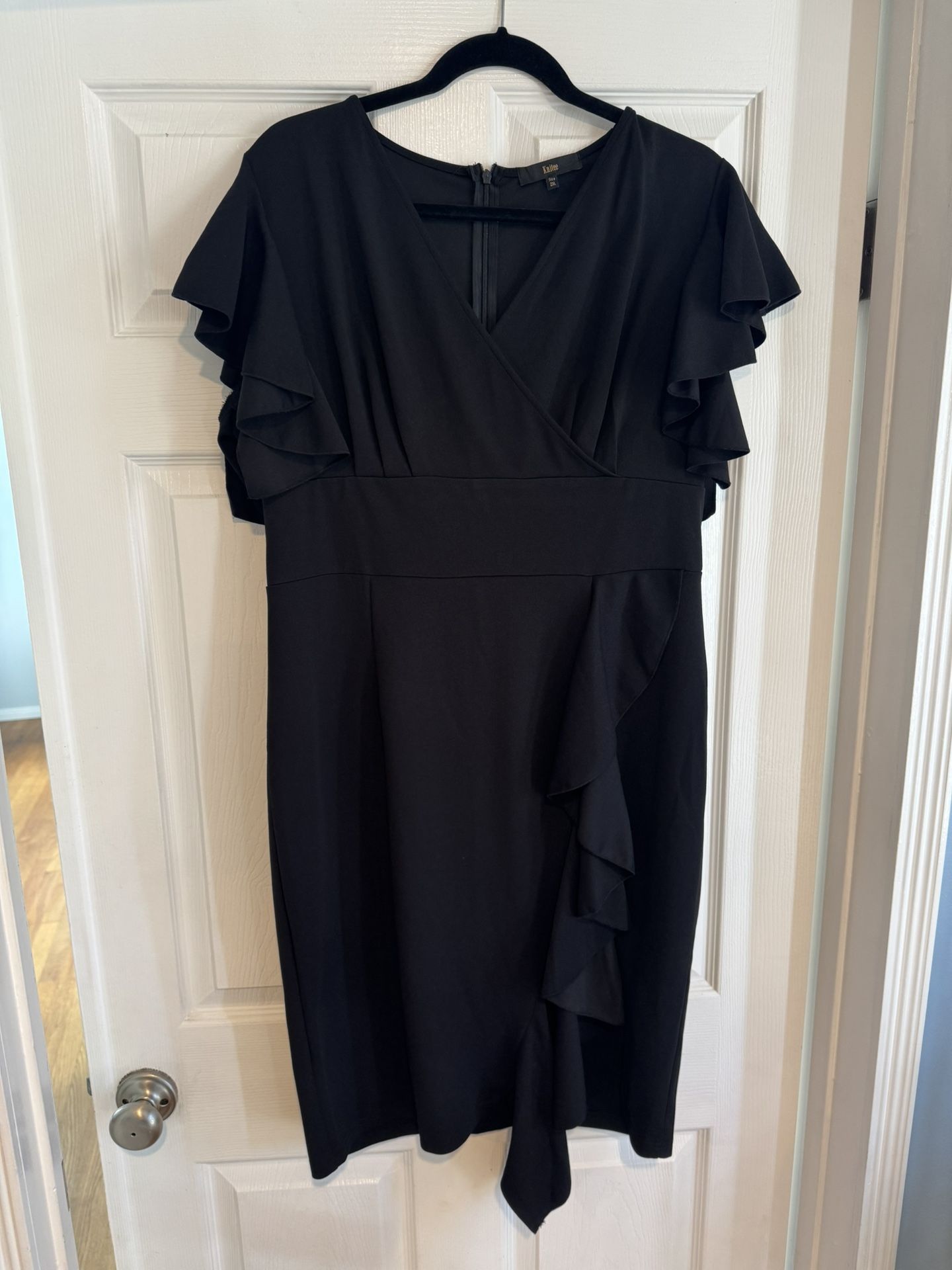Woman’s Black Dress