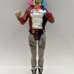 Mattel 2015 DC COMICS. Sucide Squad Action Figure Harley Quinn. High: 11.5”