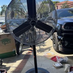 Large multi speed fan