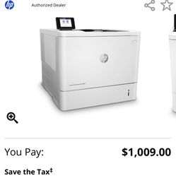  HP LaserJet Enterprise M607n high-performance monochrome printer.