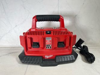 Milwaukee M18 Six-Pack Sequential Charger – 6-Bay Battery Station (A1G010822)