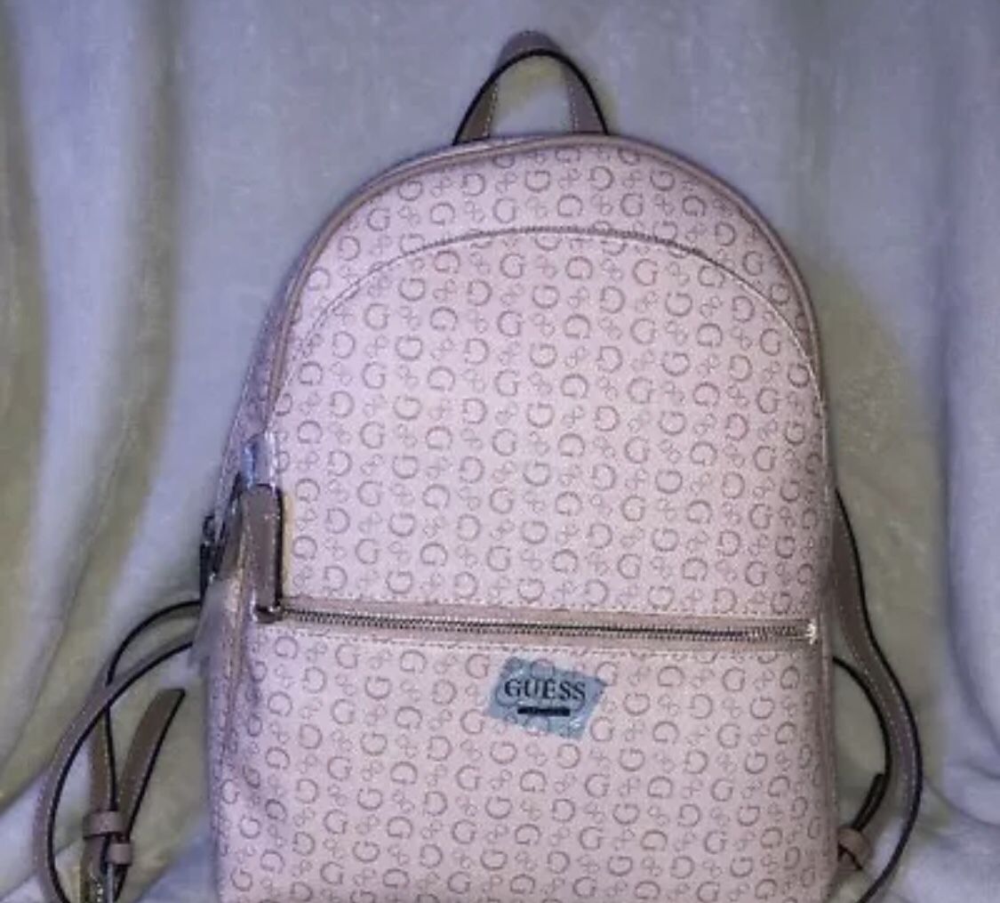 Guess backpack pink