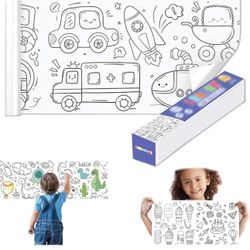 Children's Drawing Roll, New Coloring Paper Roll for Kids.