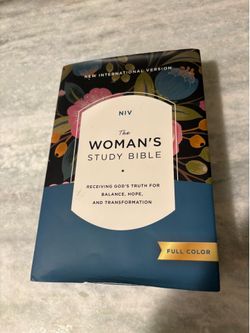 “Brand new NIV Women’s Study Bible – Full Color edition. 📖🙏