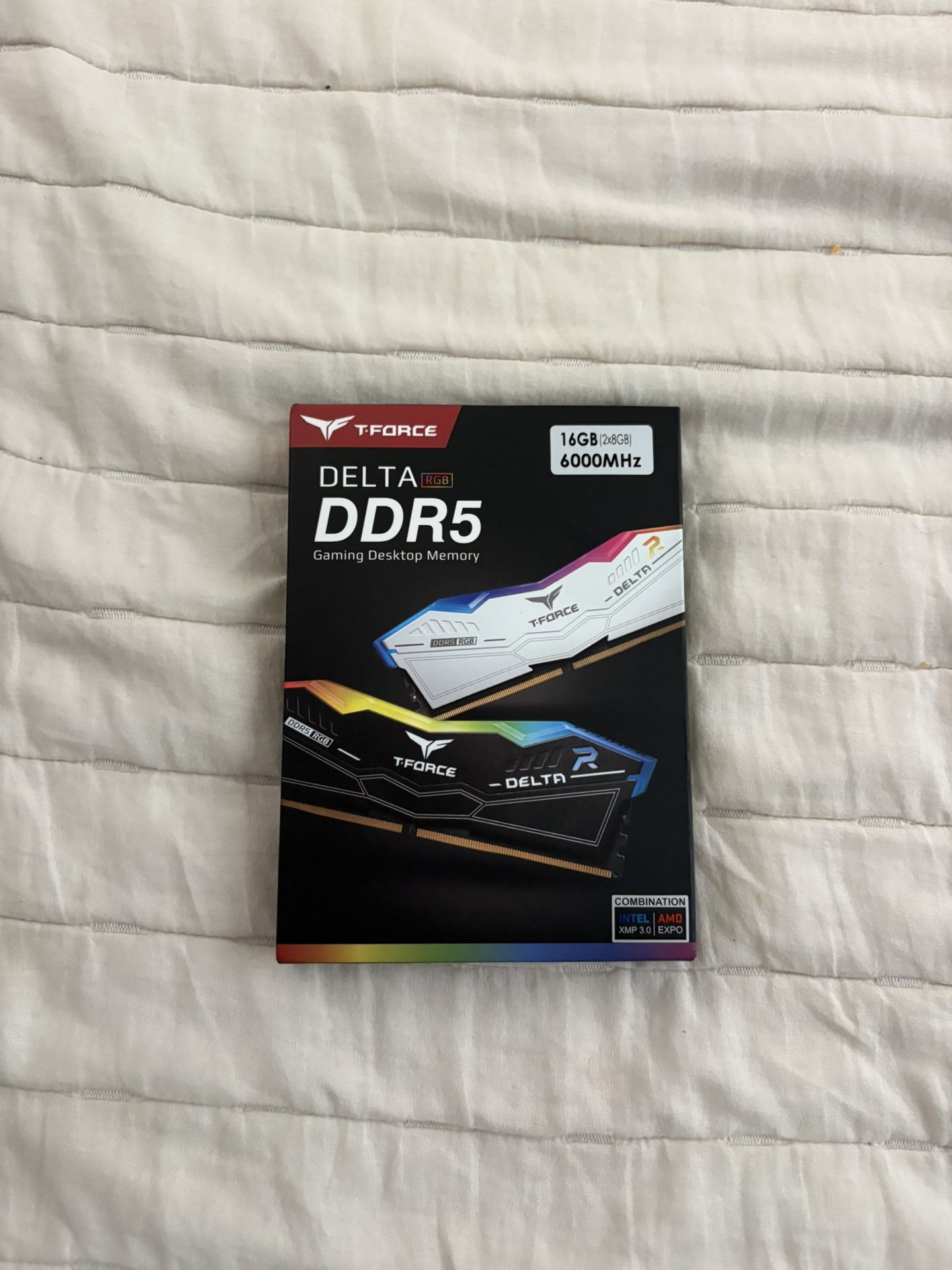 T Force Delta DDR5 Ram 16gb
