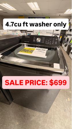 Samsung washer only