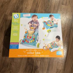 Baby Walker And Table 
