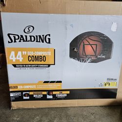 Spalding 44" Basketball Hoop with Bracket