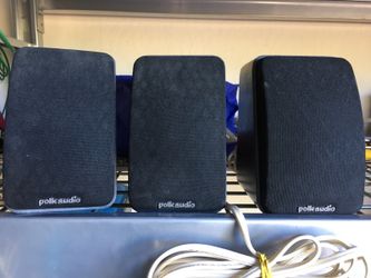 3 speakers polk audio