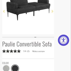 Convertible Sofa Serta Paula 