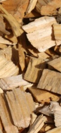Free wood chips. Delivered. Today only