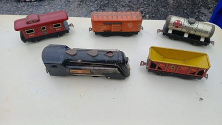 Tin plate trains
