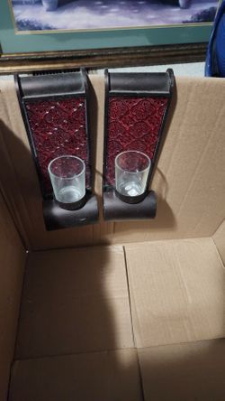 Wall decorations for candles