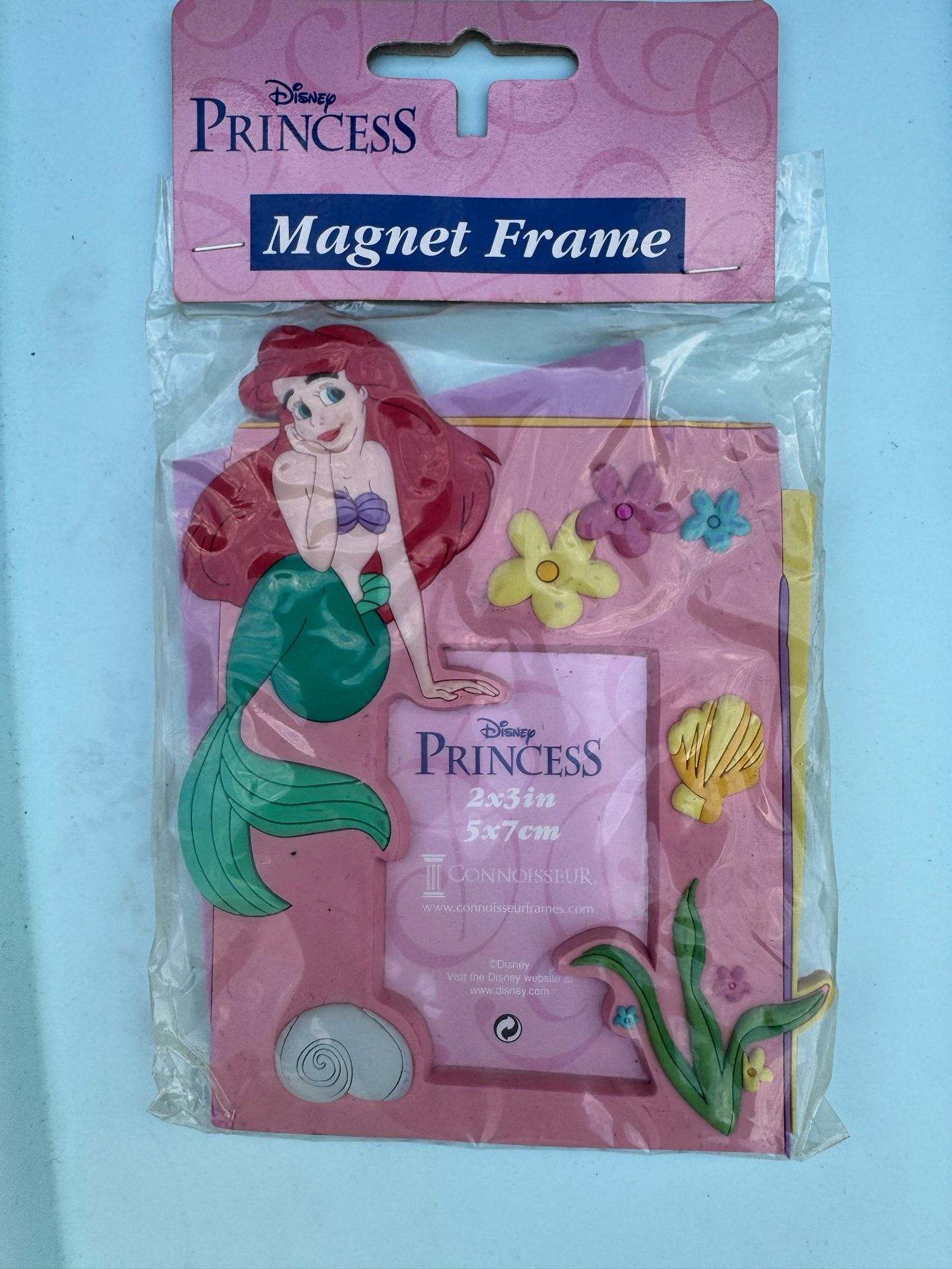 Disney PRINCESS The Little Mermaid Ariel 2x3 Picture Magnet Frame Magnetic