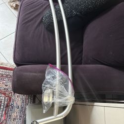 Aluminum Adjustable Double Curved Shower Curtain Rod.