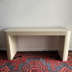 Postmodern Console Table Laminate Finish 