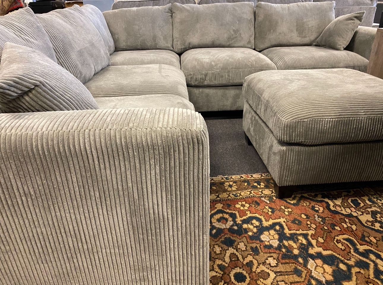 New Grey Sectional Sofa Set — Same Day Delivery 🚚 