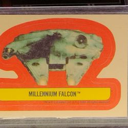 Millennium Falcon Sticker Near Mint 