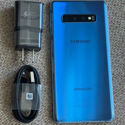 Samsung Galaxy S10+ Plus  , Unlocked   for all Company Carrier ,  Excellent Condition  Like New
