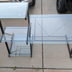 Glass Desk