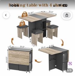 Folding table