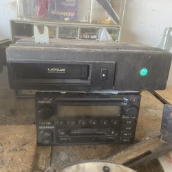 Toyota Camry 1(contact info removed) AM FM Radio CD Cassette Receiver & Toyota/Pioneer CD changer
