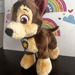 PAW PATROL CHASE BAB 12 INCH SOFT PLUSH