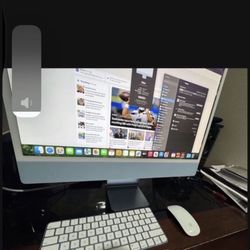 Imac   🖥️ 24 inch late 2021 almost 2022