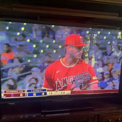 60” Inch Panasonic Plasma HDTV HD TV Television W/ Remote Works Perfect