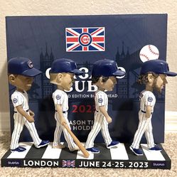 2023 Chicago Cubs London Series Limited Edition Bobblehead