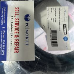 Kabel Direkt High Speed HDMI Cable 10ft Black NEW