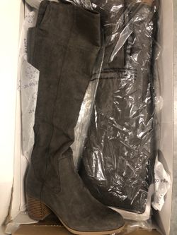 Grey boots - brand new