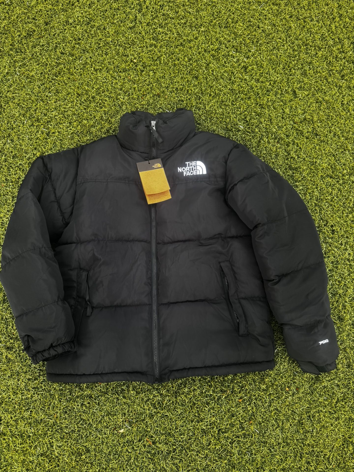 North Face Black Puffer Jacket 700
